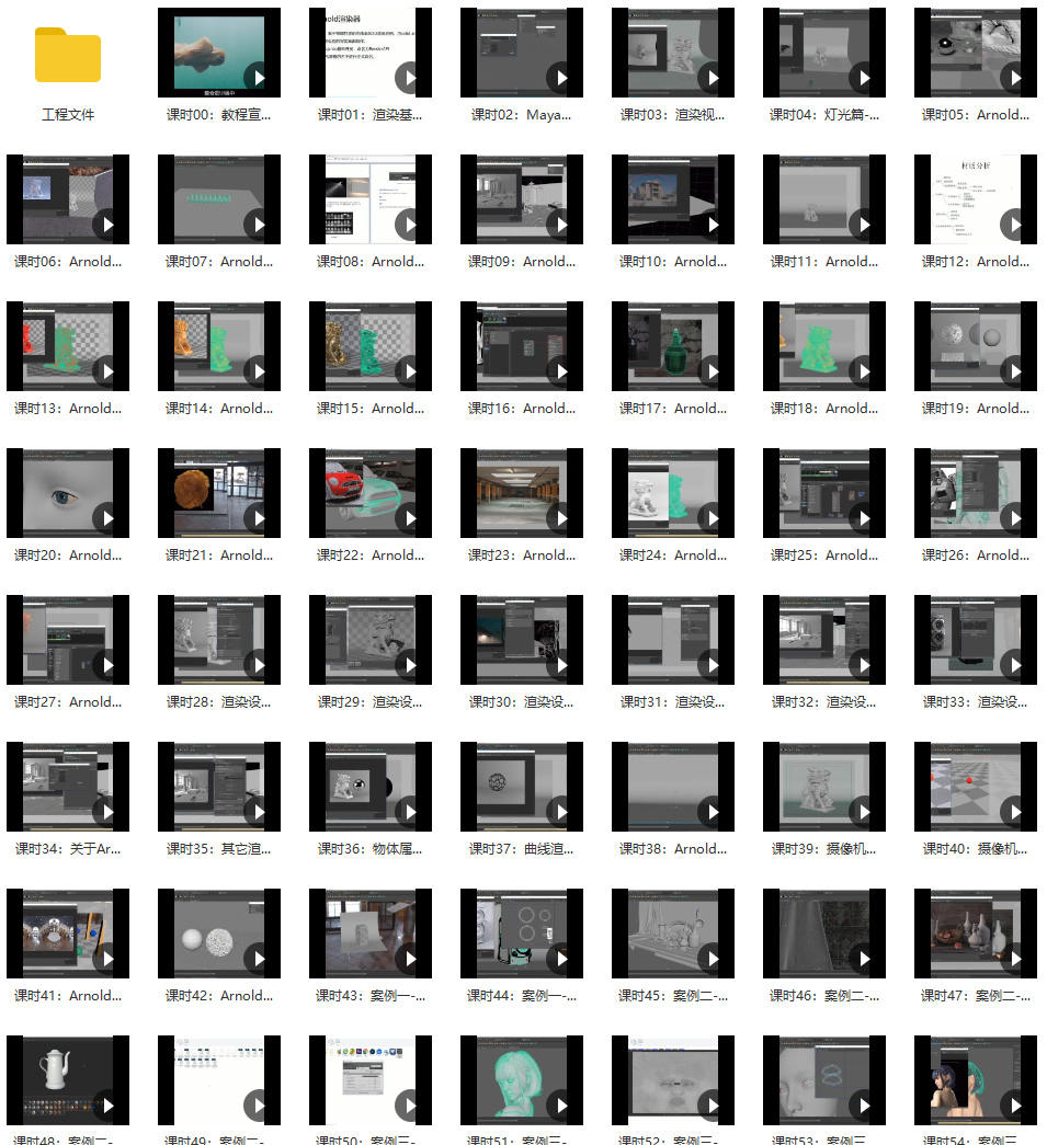 Arnold5.0 for maya课程