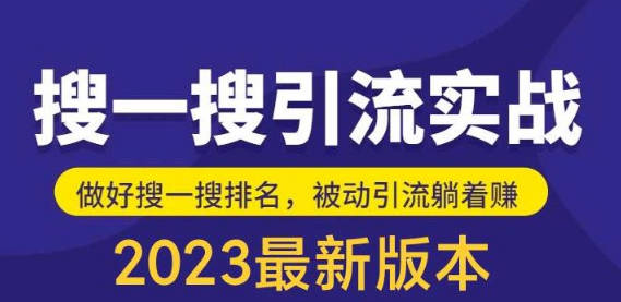 外面收费980的最新公众号搜一搜引流实训课，日引200+