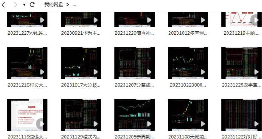 【游资传习录】《游资传习录2023年9月-12月技术视频直播课》