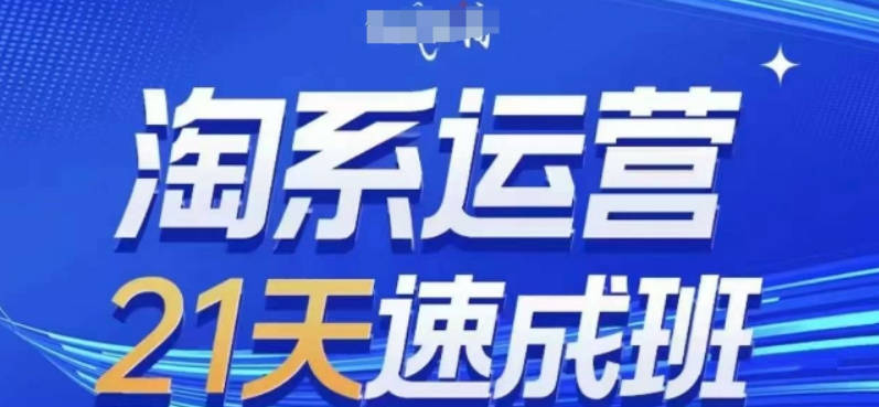 淘系运营21天速成班(更新24年11月)，0基础轻松搞定淘系运营，不做假把式