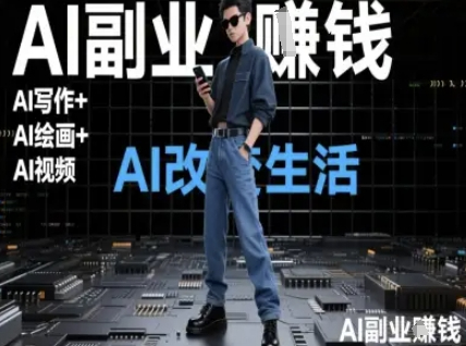 大江AI改变生活（Ai写作+AI绘画+Ai视频），AI副业挣钱