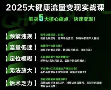 大谦大健康流量全域新增长8.0，三月底线下课视频，大健康万亿蓝海，从类目突围到模式迭代