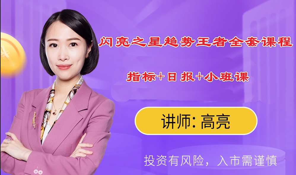 财学堂高亮-闪亮之星趋势王者全套课程（指标+日报+小班课）